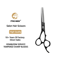 Professional Barber Scissors and Hairdressing Cutting Tools made from 440C VG10 Steel These high-quality barber professional