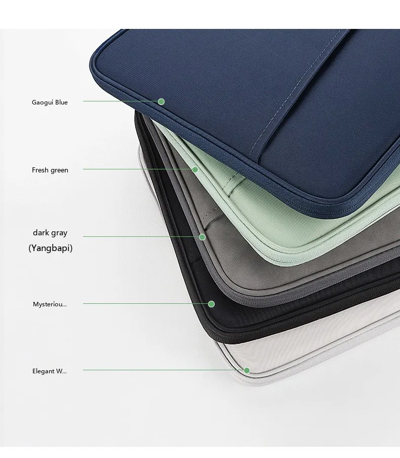 Tablet-Schutzhülle 10,8-13 Zoll Tragbare Tasche für iPad Tablet mit Weichem Futter – Detail 4