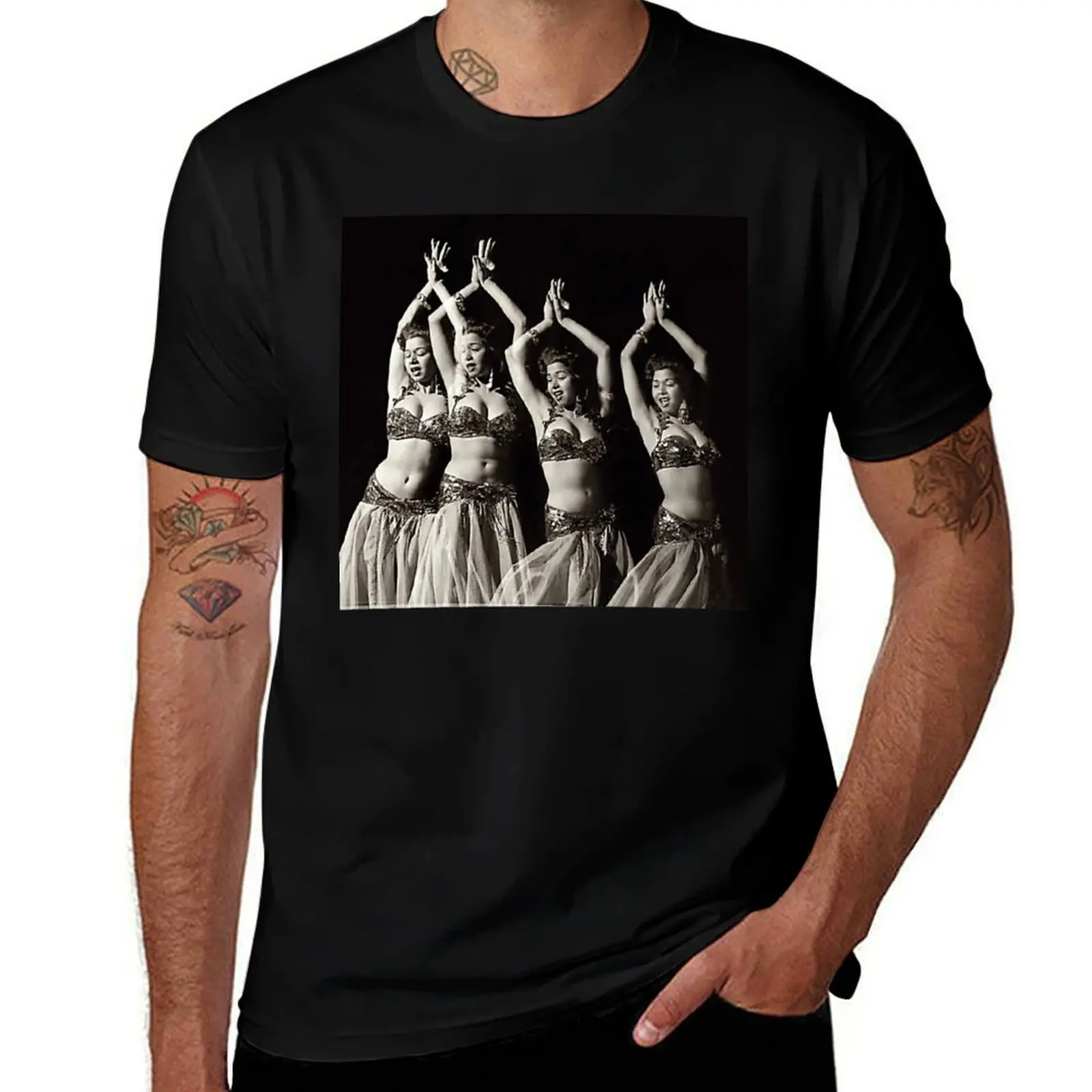 Samia Gamal The Belly Dancer T-Shirt Breathable Lightweight Summer Top T-Shirt