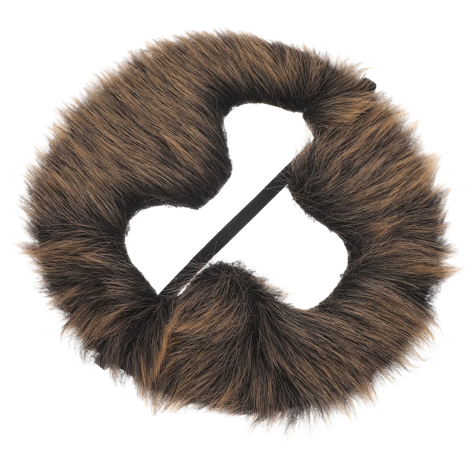 1 pièces singe barbe Costume réaliste brun poils du visage pour Cosplay fête mascarade vacances Animal Costume adulte fausse barbe hommes