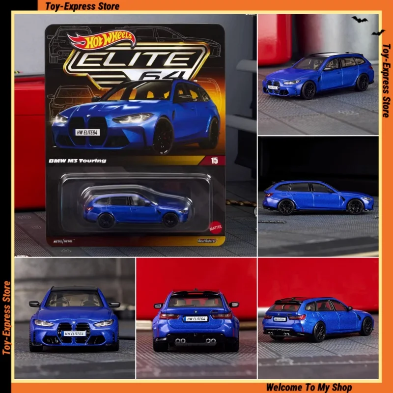 

Hot Wheels 2025 Elite 64 Children Toys Hotwheels 2025 1:64 Car Model Boys Kids Toys BMW M3 Touring Diecast Alloy Collectible