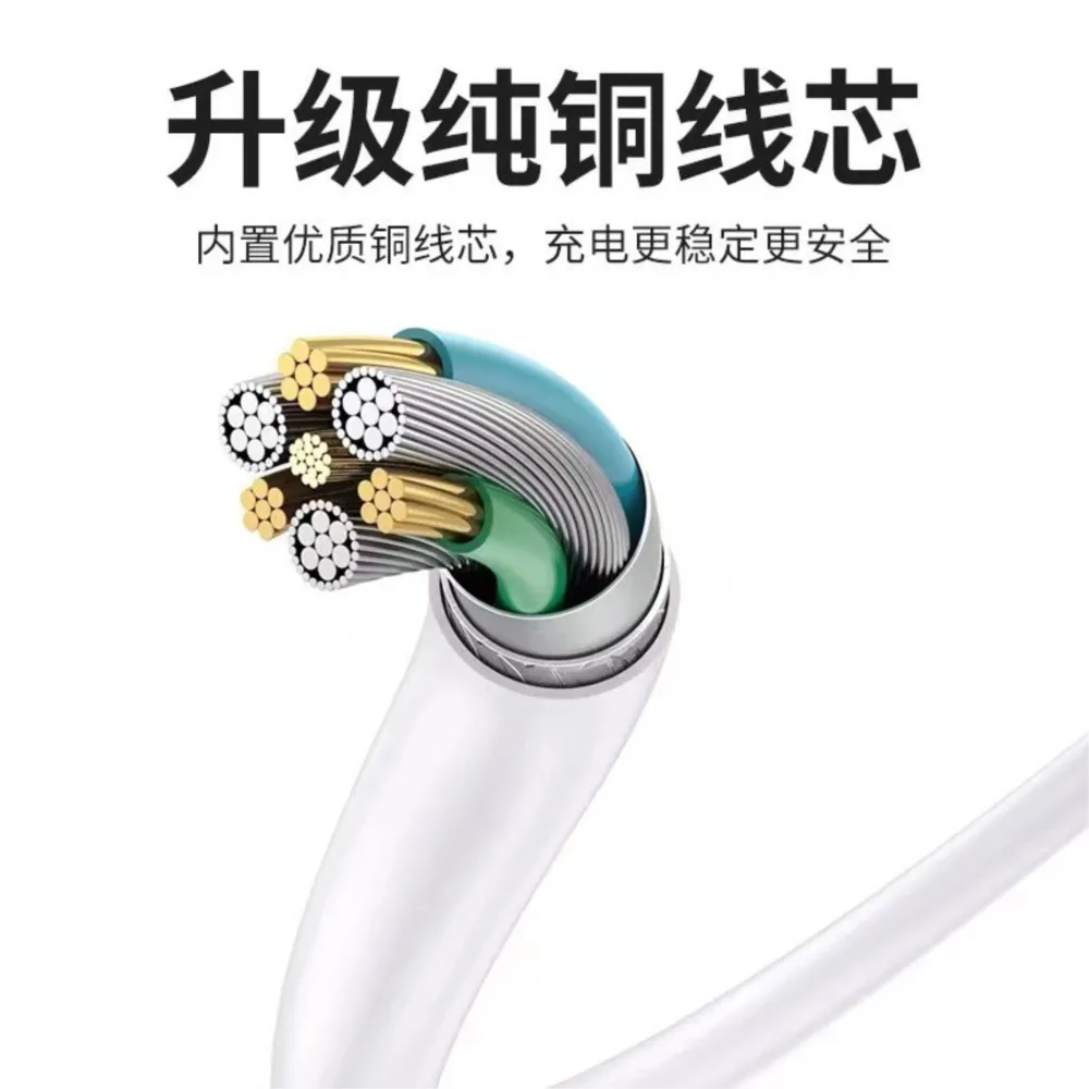 YOCPONO Lengthened 2.5m Camera Android Charging Cable Micro Monitoring Head Flushes Cable USB
