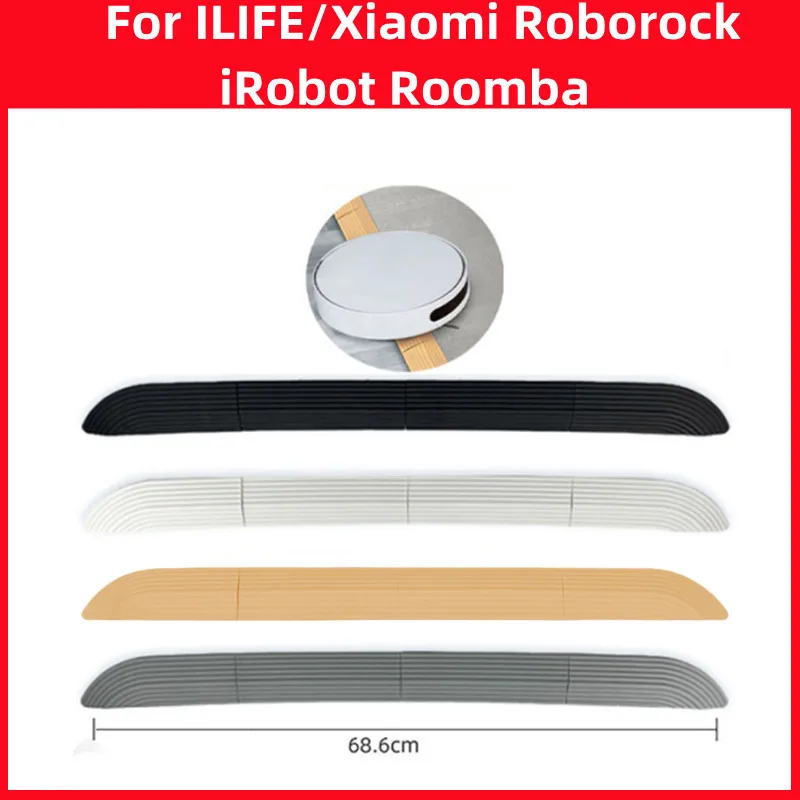 For ILIFE Xiaomi Roborock iRobot Roomba Robot Vacuum Sweeper Sill Bar Step Ramp Climbing Mat Replacement Accessories