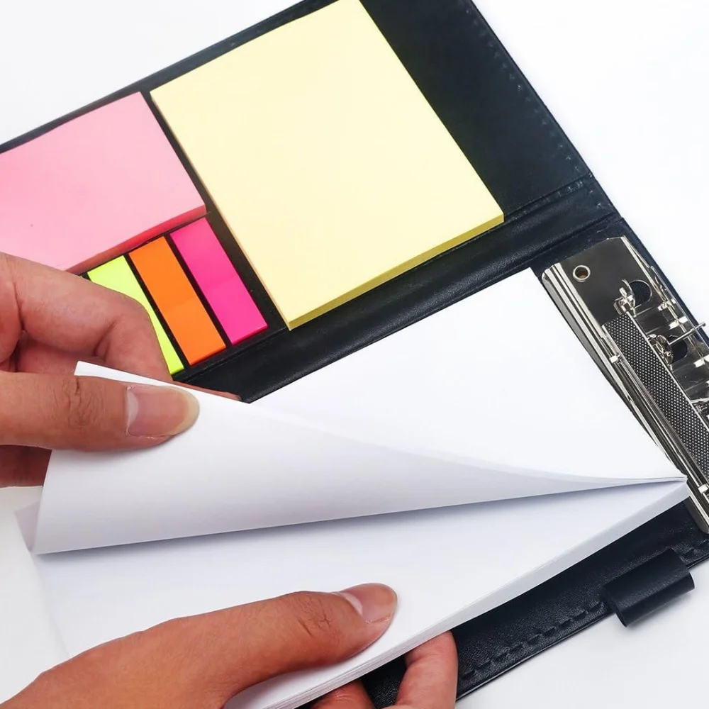 

Memo Pad With Pen Compact Pu Leather Notebook Pu Leather Memo Holder High-Quality Portable Pocket Notebooks For Home Teachers