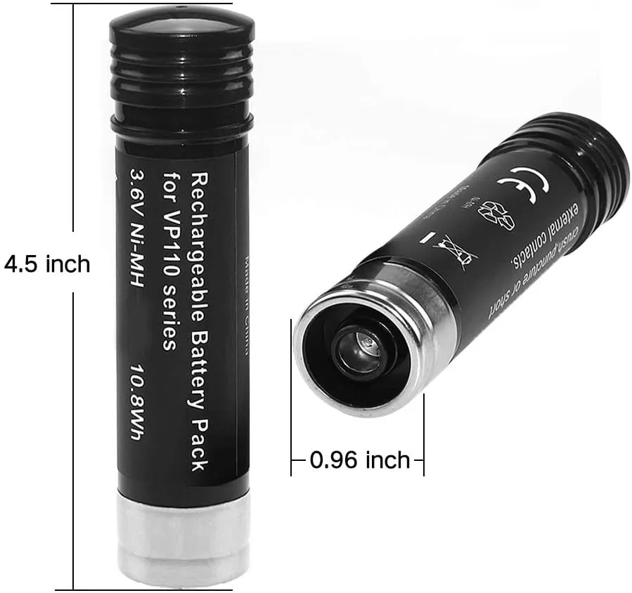3.6V 3600MAh Ni-Mh Pin Thay Thế Black & Decker Versapak Vàng VP100 VP100C VP105 VP105C VP110 VP110C VP143 vp142 Vp724