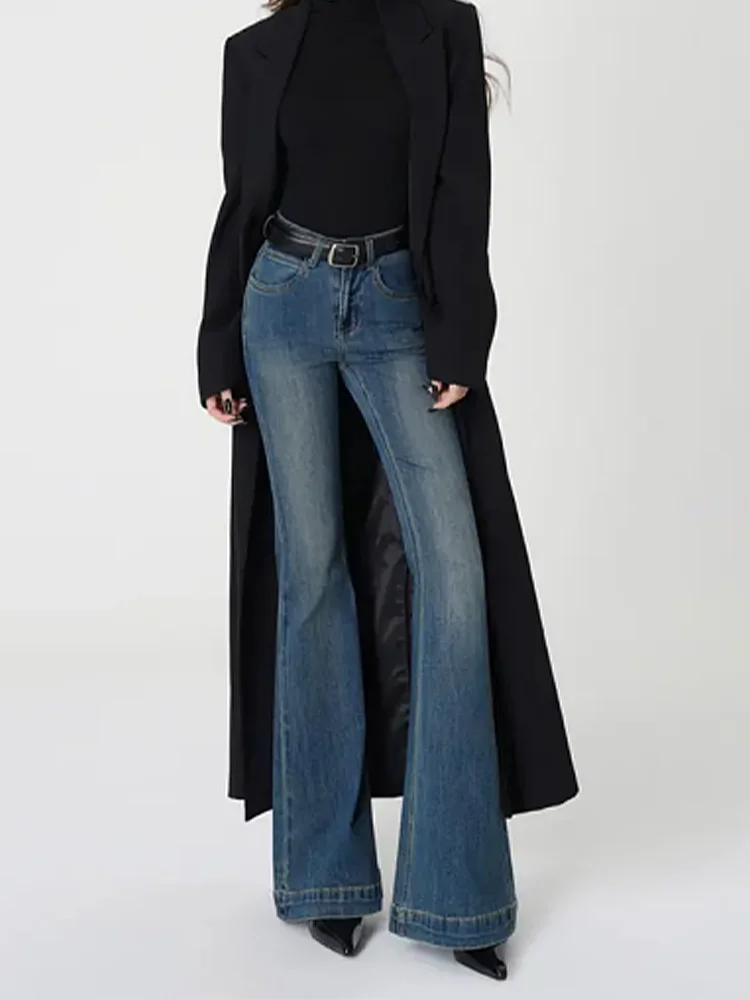 

Весенние утягивающие модные женские джинсы на подкладке с низкой талией, длинные брюки для поездок на работу, груша, песочные часы, боди pe