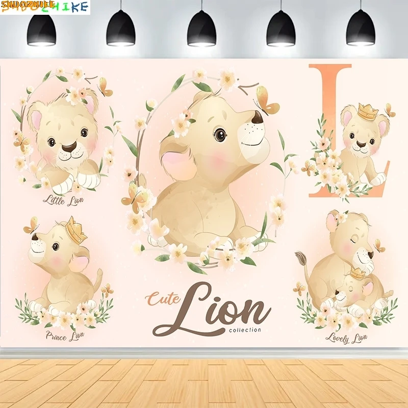 

Baby Shower Birthday Party Air Balloons Photography Backdrops Mermaid Hot Air Children Photo Studio Background MY-07