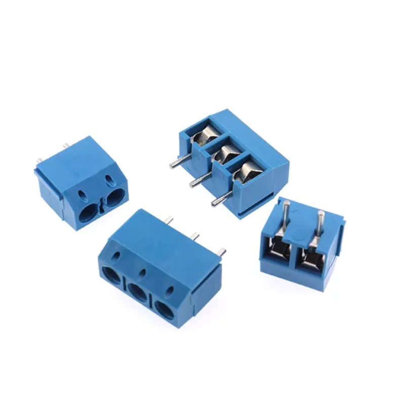 10PCS   Terminal Block KF301 2P 3P Pitch 5.0mm Connectable Screw-type PCB Terminal