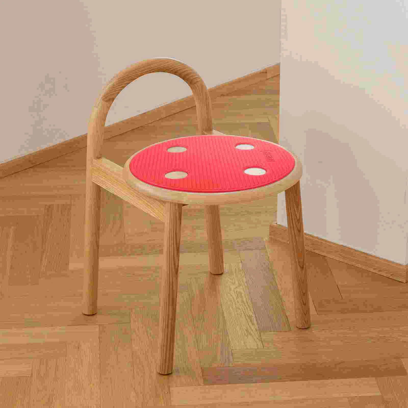 Anti Stool Cushion 6600EVA Red Random Bath Shower Chair Pad Waterproof Warm Multi function Household Bench Cushion Non