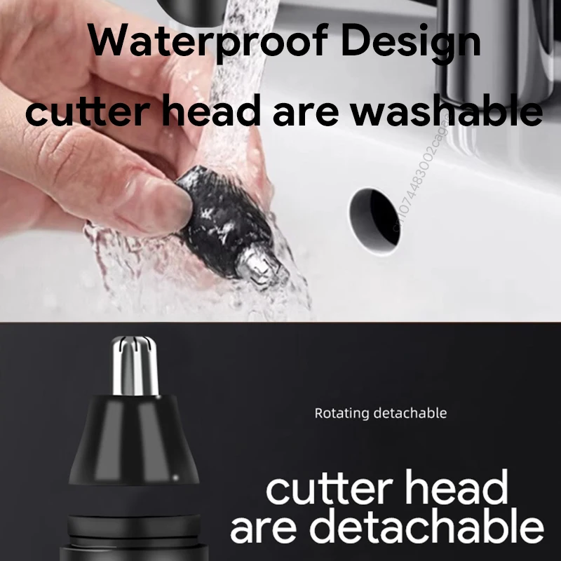 NEW Electric Nose Hair Trimmer Ear Hair Trimmer Eye-brow shaping Professional Safe Painless Portable For Business Trip And Home