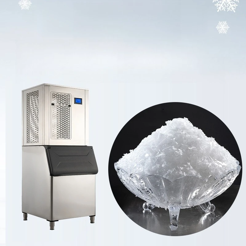 Large-scale Ice Maker Split-panel Fully Automatic Ice Maker Durable Advanced Commercial Furniture Macchina Del Ghiaccio ZYZBJ60