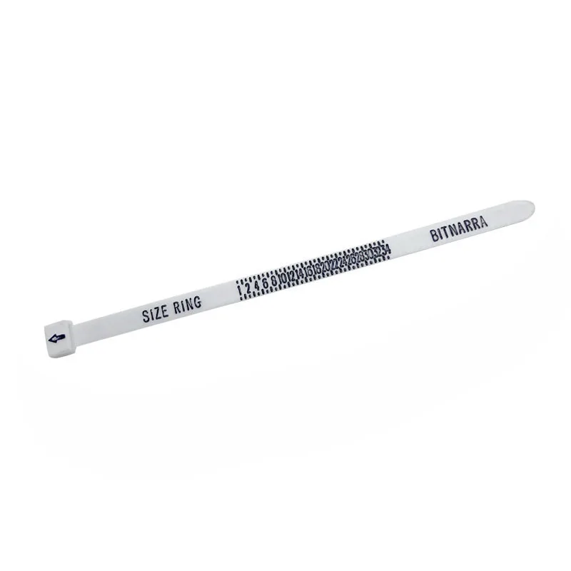 

Accurate Black Gauge Reusable Finger Measure Jewelry Measure Tools Ring Sizer Accessory