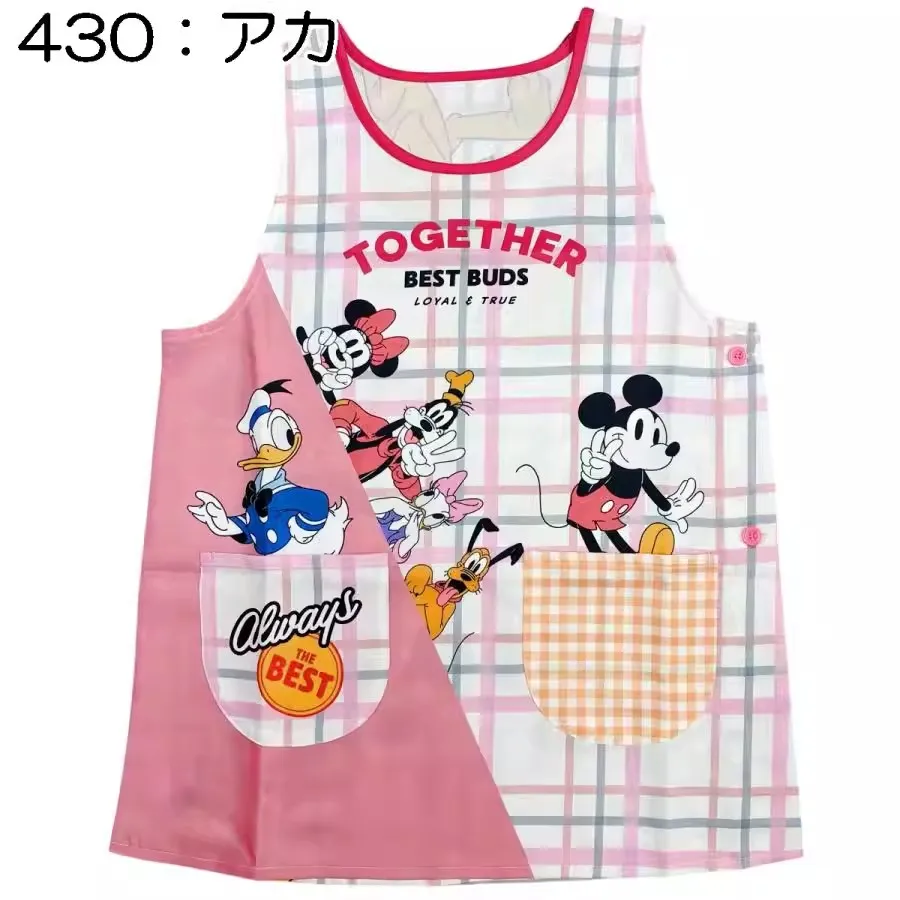 

Фартук Disney с Микки и Минни из полиэстера для взрослых, для женщин и мужчин, для дома и кухни