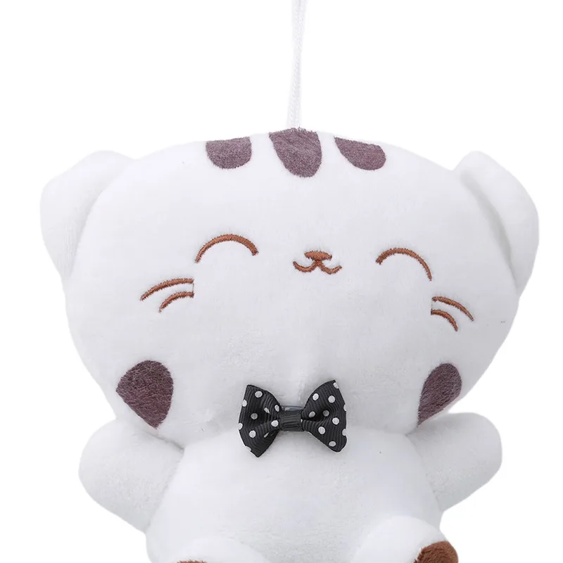 Cartoon Doll Cat Plush Stuffed Backpack Pendant Toys Birthday Gift Children Toys Plush Dolls For Girl Sucker Car & Room Doll