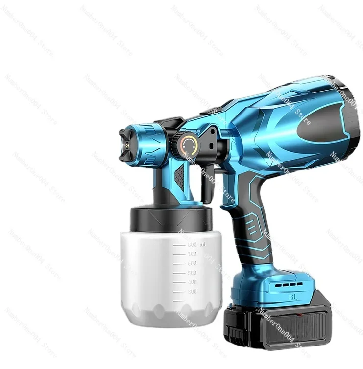 

Electric Spray Gun Paint Spray Gun Spraying Machine Latex Paint Artifact Household Small Lithium Electric Paint High-Intensity