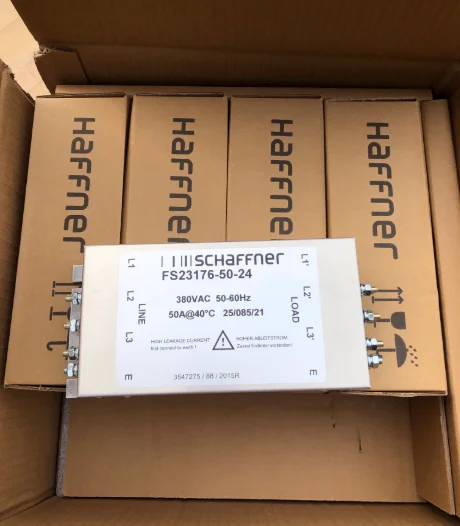 

1 шт./лот FS23176-50-24 380 В переменного тока 50 А 2,5 ffner ФИЛЬТР EMI