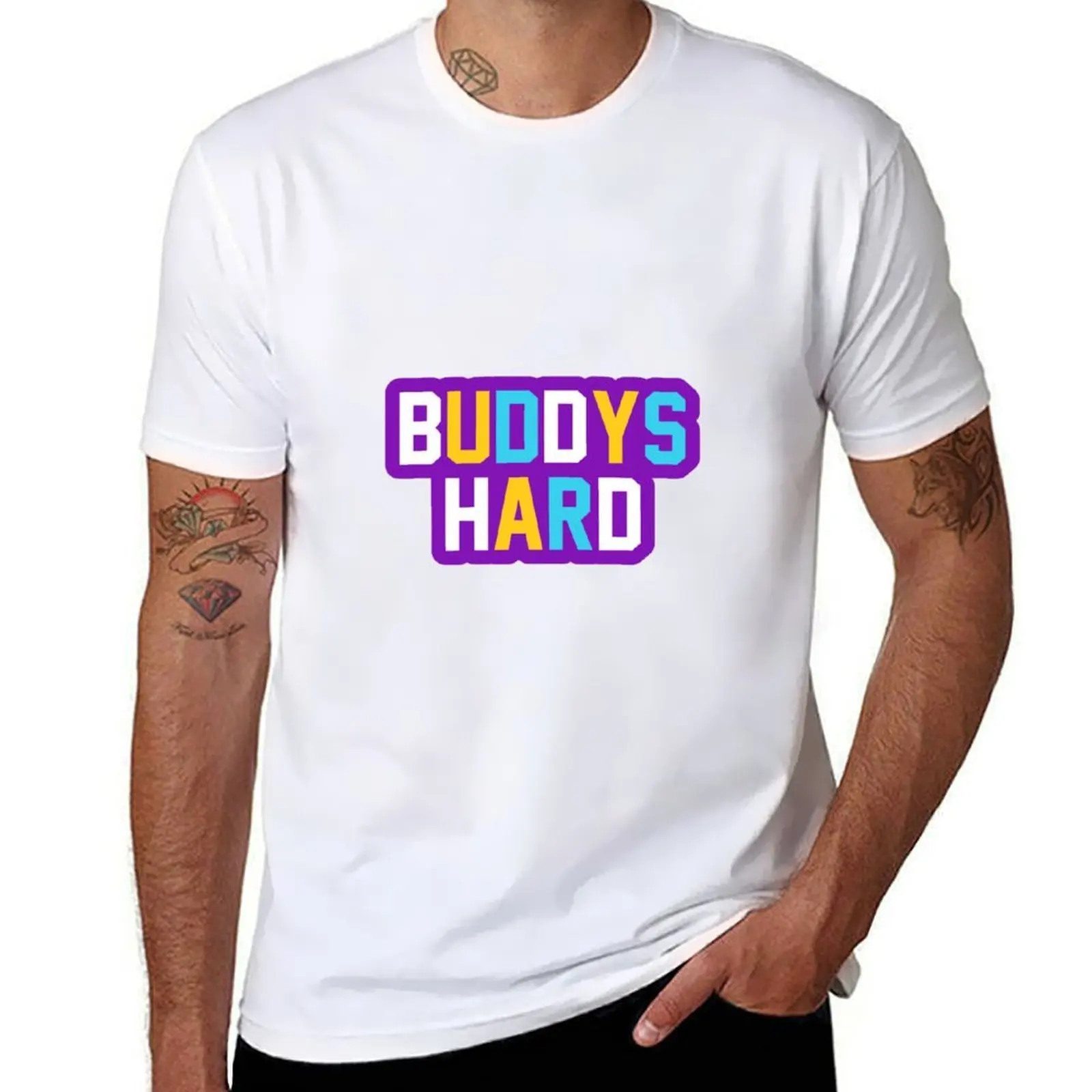 

Buddy's Hard T-Shirt t shirts for man graphic tees t shirt custom print T-Shirt