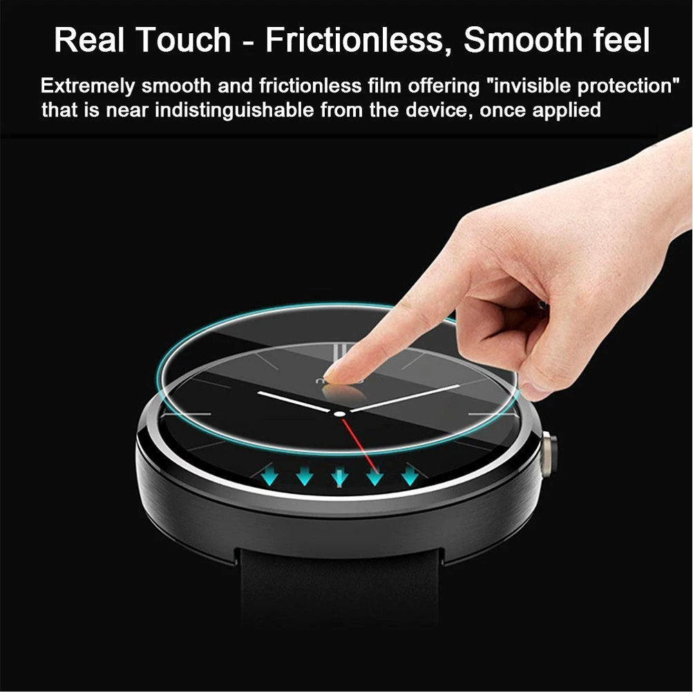 3/5PCS Tempered Glass Screen Protector Film For Garmin Forerunner 55 Smart Watch Accessories Dust-proof HD Protector Films