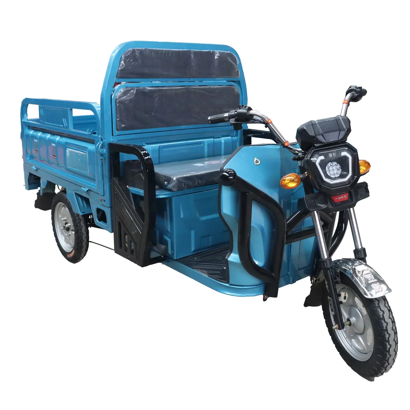 High Quality 500W Custom Logo Electro-Tricycle For Refrigeration Courier Delivery Cargo Electric Tricycles