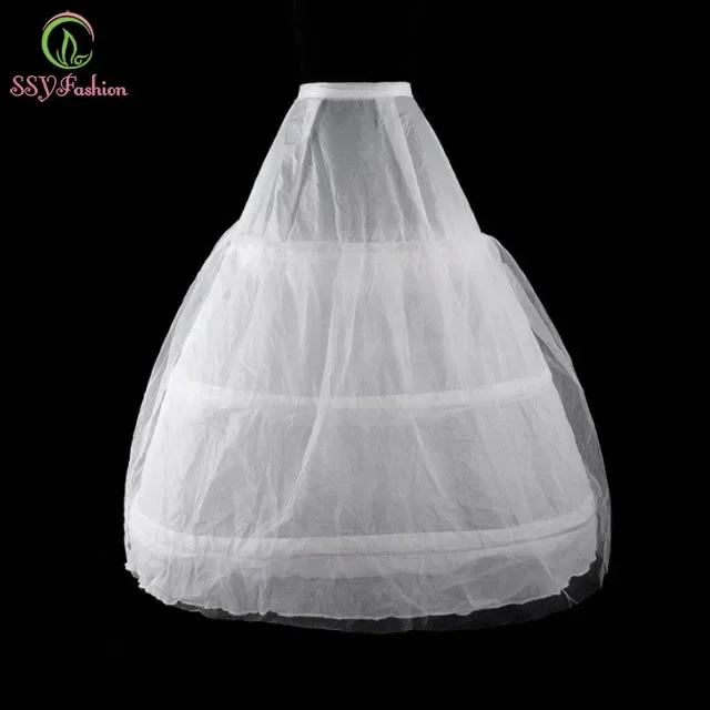 

Bride Petticoats Wedding accessories 3 laps 1 yarn bandage Lining Underskirt