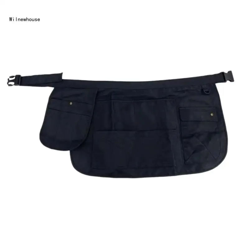

Nylon Apron Bag for Tool Organization Water Resistant with Spacious Pocket Large Capacity Hardware Tool Dropship