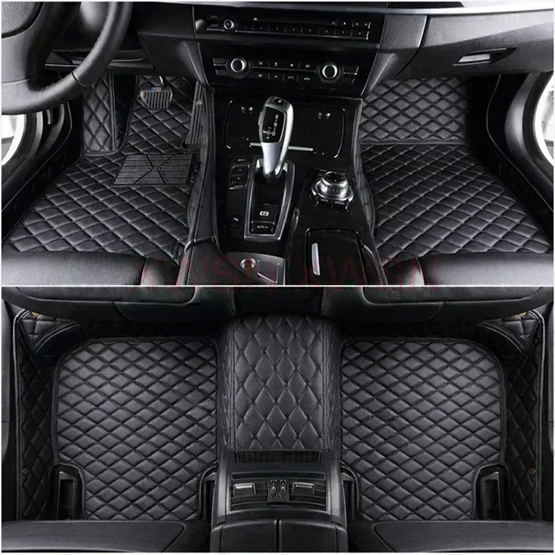 Custom 3D Full Coverage Car Floor Mats for Ford Mustang Mach-E 2021-2024 Year Interior Details Auto Accessories