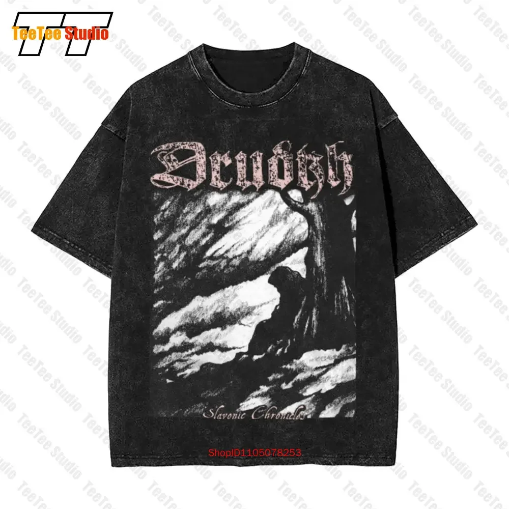Drudkh Slavonic Chronicles Hate Forest Nokturnal Mortum Agalloch Winterfylleth Vintage Oversized T-Shirt 0QHM