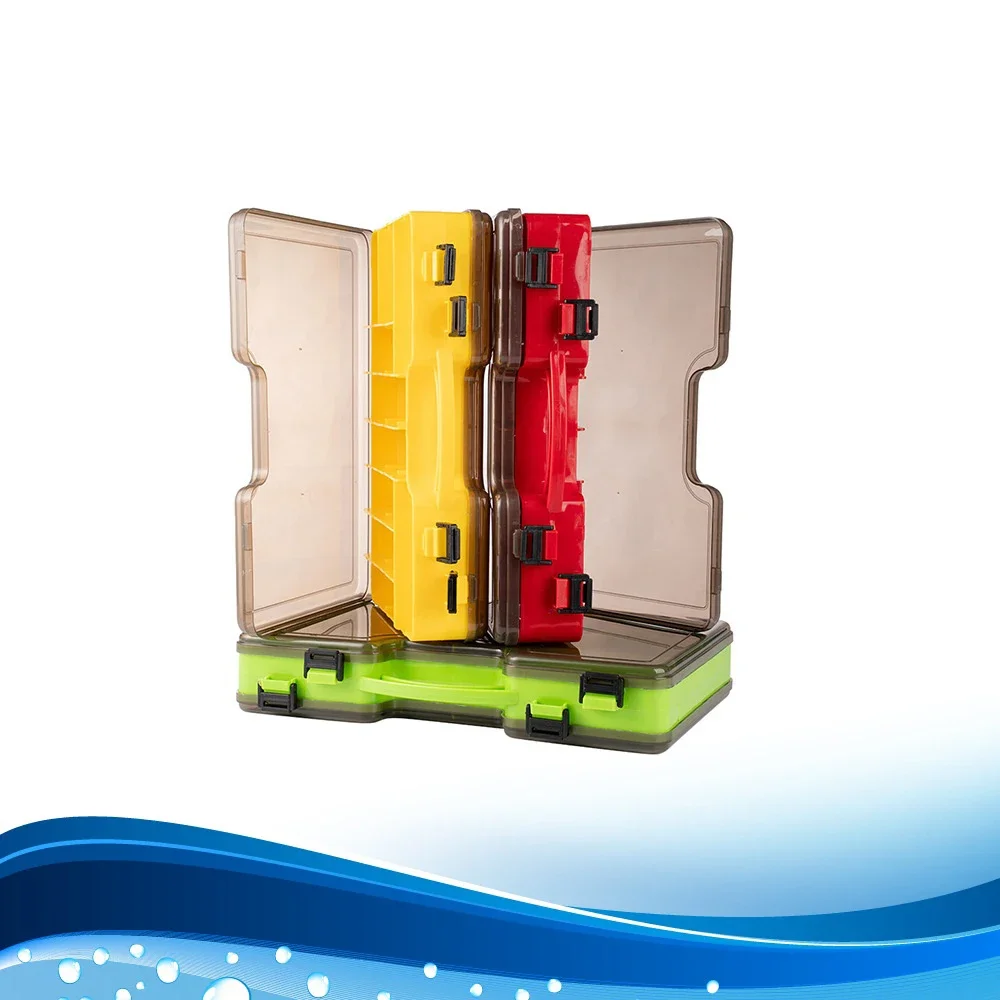 

Portable Fishing Tackle Box Accessories Organizer Plastic Bait Box Storage Tool Hook Box For Carp Fishing Goods