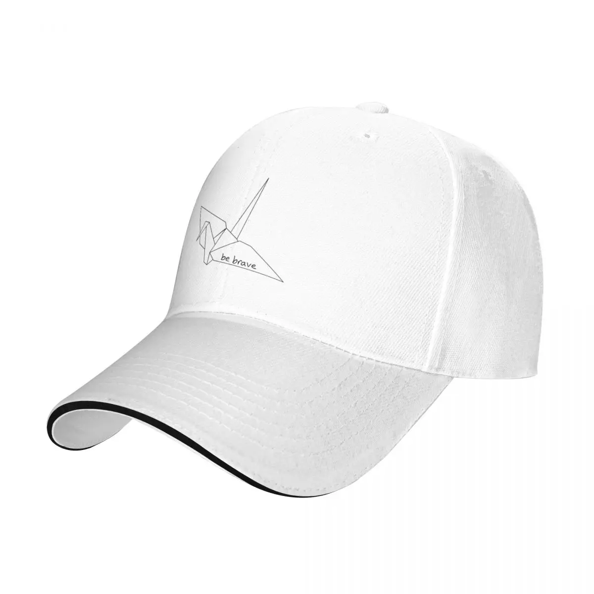 Be Brave Baseball Cap summer hat Luxury Man Hat Sunscreen Mens Tennis Women's