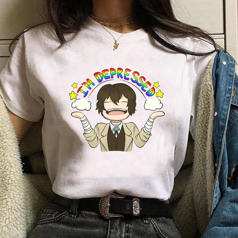

Funny Anime Harajuku Pattern Printed T-Shirt Men's Women's Personalized Shirt High Quality Round Neck T-Shirt Tops