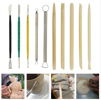 10-piece Set of Clay Carving Knives/Handmade DIY Tools ForUltra-light Clay Soft Pottery Figurine Model Details Carving Tools