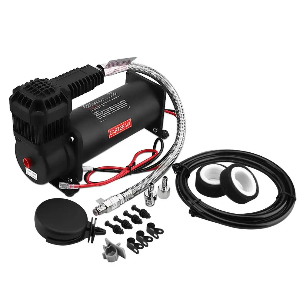 Air ride suspension kit for cars, air suspension compressor