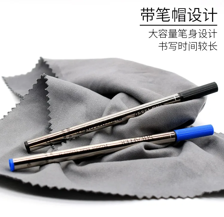Sharp shearfer kugelschreiber kugelschreiber metall ersatz core unterschrift stift kugel kopf blau schwarz große kapazität – Detail 5