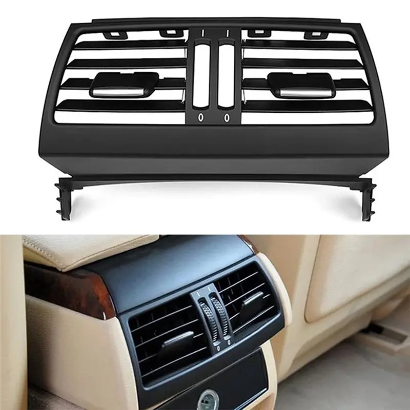 Rear Air Outlet Vent Frame Cover For BMW X5 X6 E70 E71 E72 2007-2013 Car Accessories