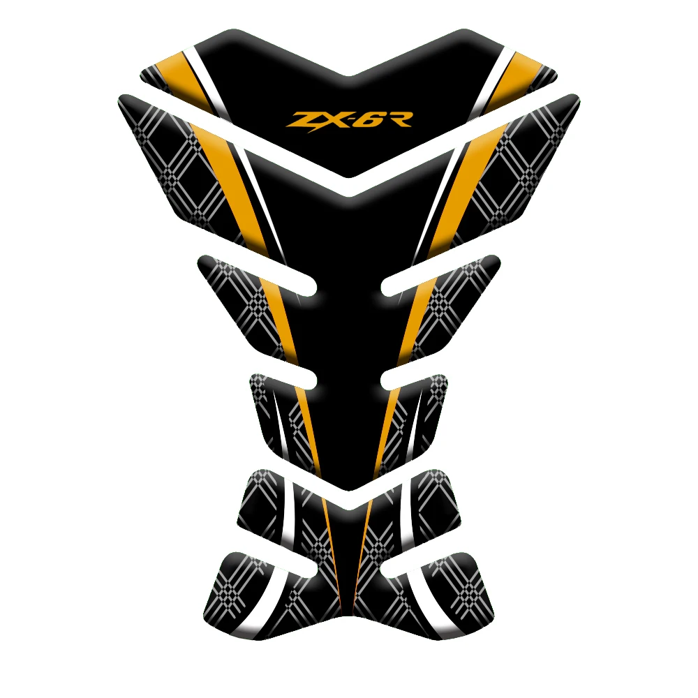 Motorcycle Sticker Tank Pad Protector For Ninja ZX6R 636 ZX 6R ABS 2004-2021 2013 2014 2015 2016 2017 2018 2019 2020 view 4