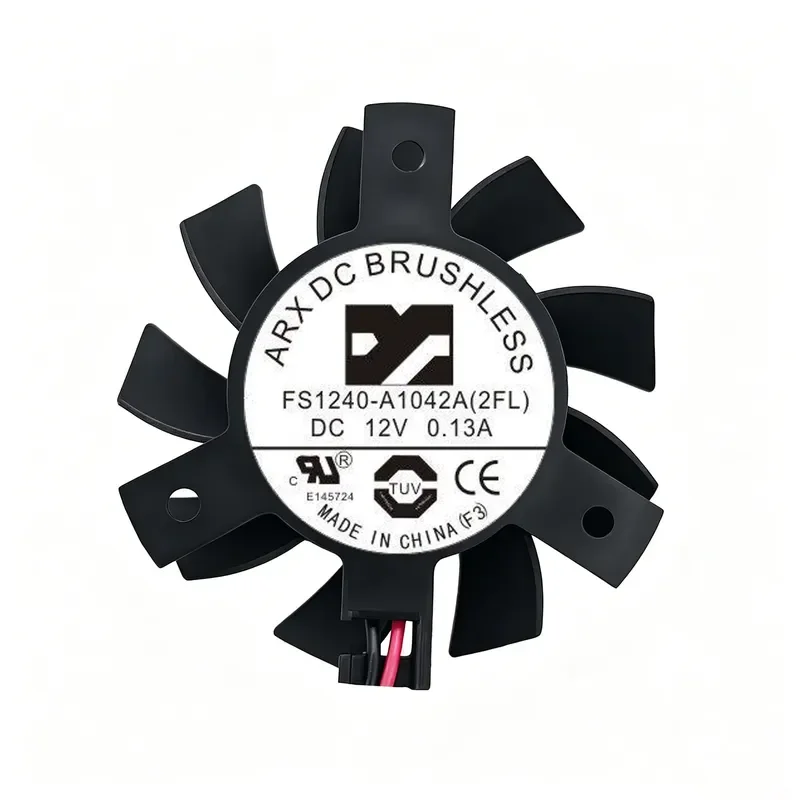 for Sanjiang 12V Graphics Card Cooling Fan Hole Spacing 26 26 20 MM  FS1240-A1042A A2042A