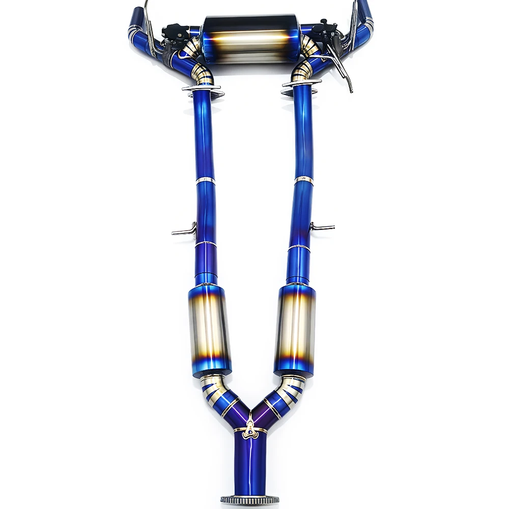 

Suitable for Nissan 350Z 3.5l 2009-2021 titanium with valve exhaust performance cat back exhaust system