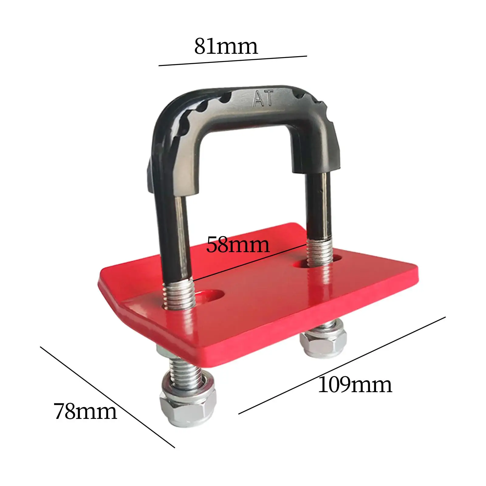 Hitch Tightener Hitch Stabilizer Universal Quickly Install Towing Transportation Anti Rattle Stabilizer for Bike Rack