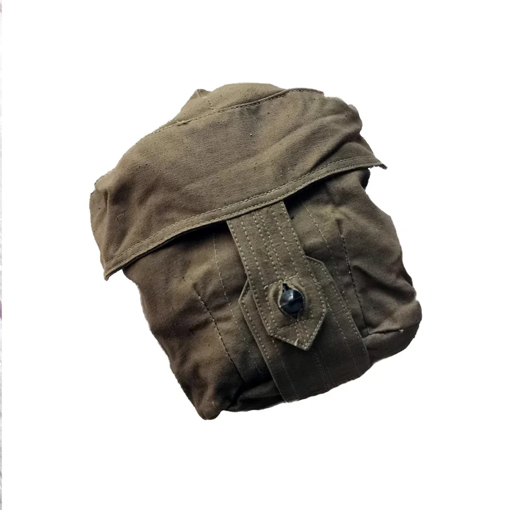 Russian Retro Kettle Kit Original Storage Old Equipment Tactical Soldier Original Canvas Collection Equipment Tactical Kit