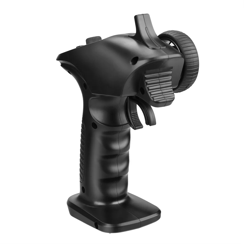 RC 2.4GHz รีโมทคอนโทรล 4CH เครื่องส่งสัญญาณวิทยุดิจิตอลพร้อม Gyro สําหรับ 1/8 1/10 RC Crawler รถเรือถัง SCX10 อะไหล่