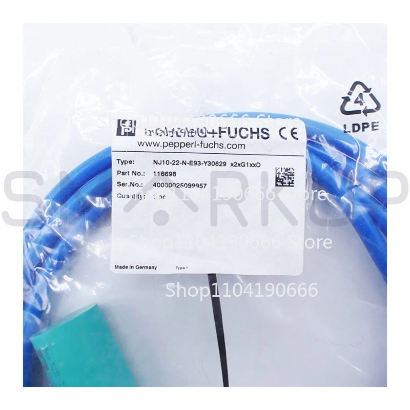 

Новый датчик приближения PEPPERL+FUCHS NJ10-22-N-E93-Y30629