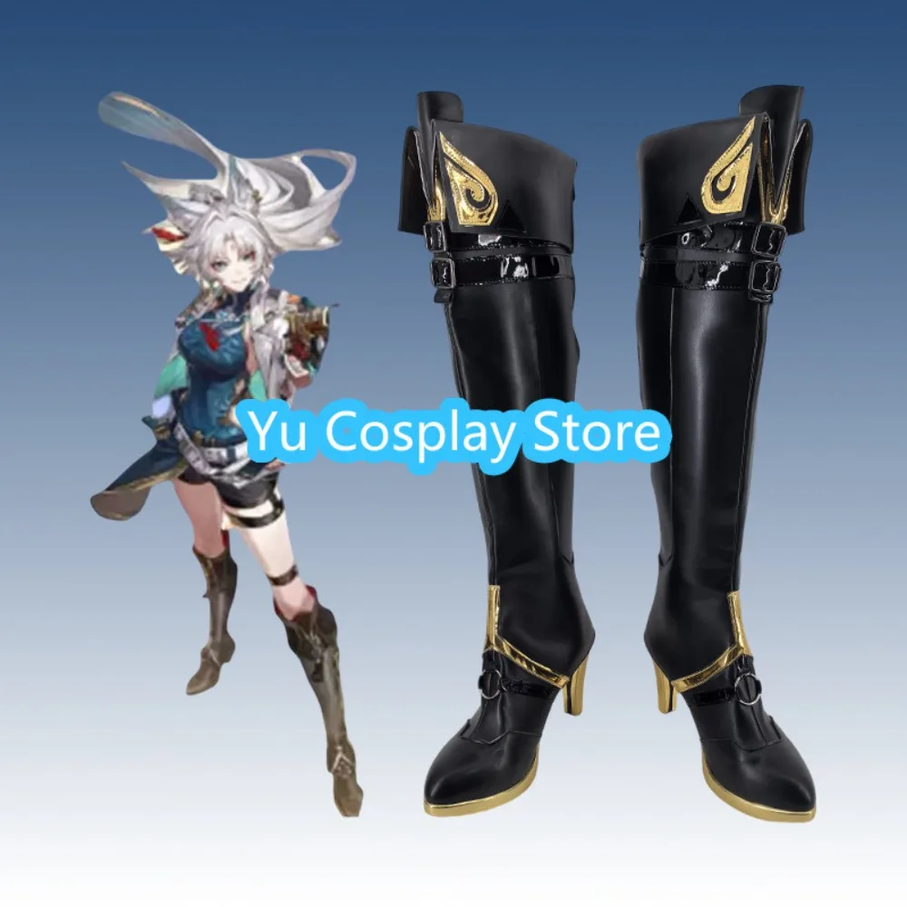 Hongkai Star Track Flying Sky Customized Role Playing Shoes and Boots for Women Halloween Props
