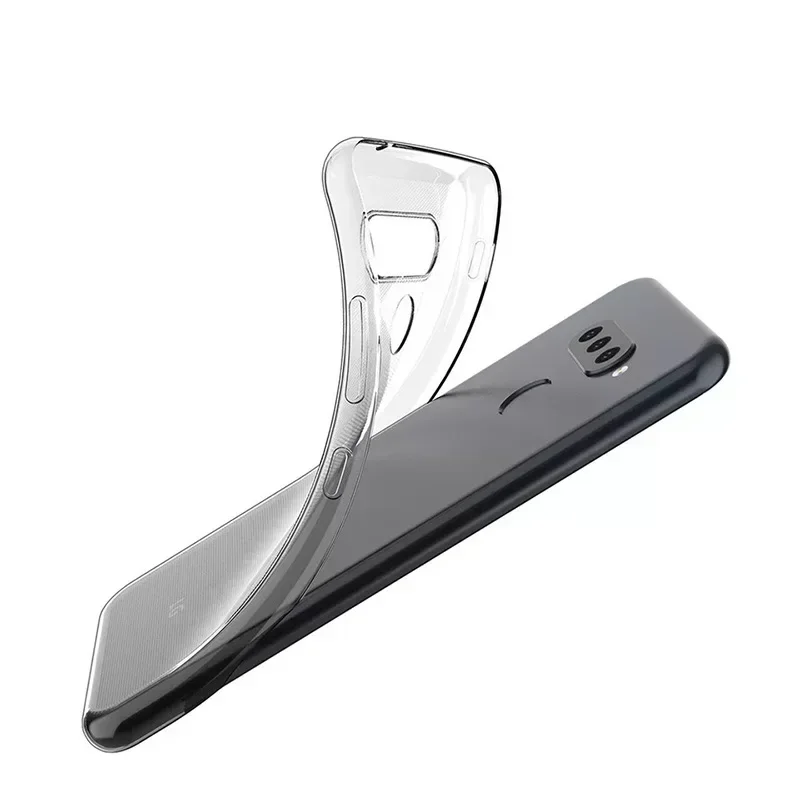 For LG G9 G8 G8S G8X G7 ThinQ Soft Phone TPU Case Transparent Silicone Case for LG Stylo 6 K62 ShockProof Clear Protective Cover