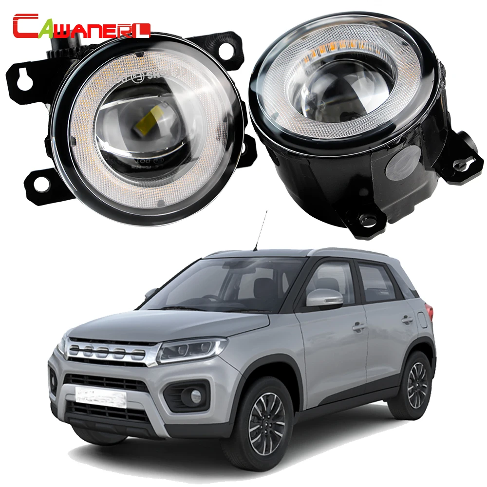 

2 X Car Fog Light LED Angel Eye Daytime Running Lamp DRL H11 For Suzuki Brezza Vitara Brezza 2016 2017 2018 2019 2020 2021 2022