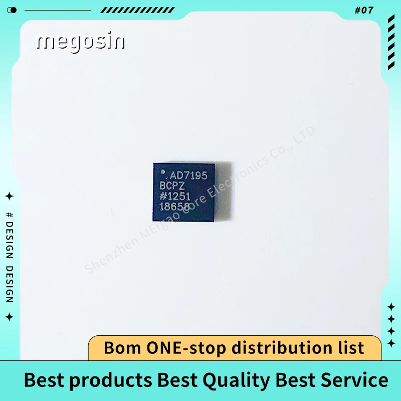 1PCS/LOT  AD7195BCPZ AD7195 QFN32 Digital-to-Analog Conversion Chip