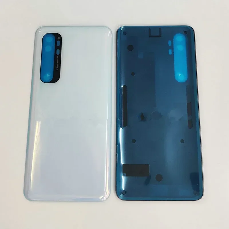 Note10 Lite Battery Back Cover For Xiaomi Mi Note 10 Lite Rear Housing Glass Case Replace Repair Spare Parts M2002F4LG M1910F4G