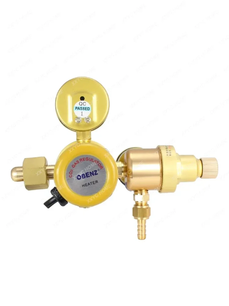 CO2 Carbon Dioxide Reducing Valve Gas-Saving Pressure Gauge OBC-313 Welding Machine