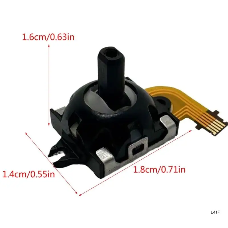2 uds Joystick consola juegos palo analógico módulo Joystick electromagnético para reemplazo pieza reparación