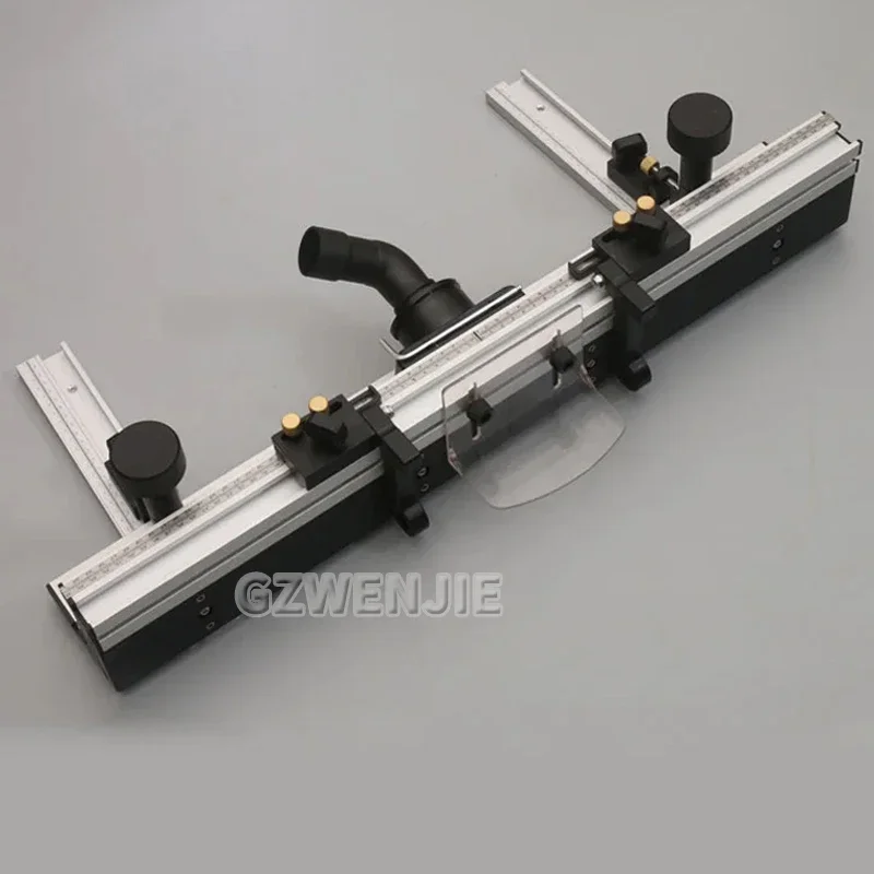 700mm Aluminium Profile Fence With Fine-tuning T-tracks Sliding Brackets Router Table Fence Miter Gauge Fence Connector Woodwork