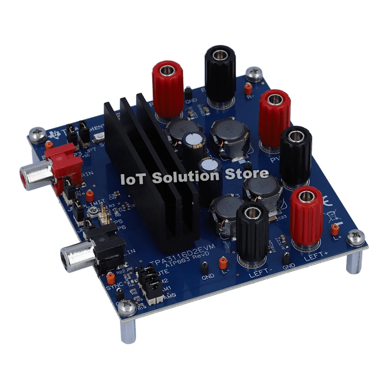 

TPA3116D2EVM 50-W Stereo Analog Input Class-D Audio Amplifier Evaluation Module
